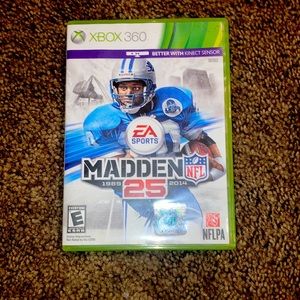 Xbox 360 game madden 25